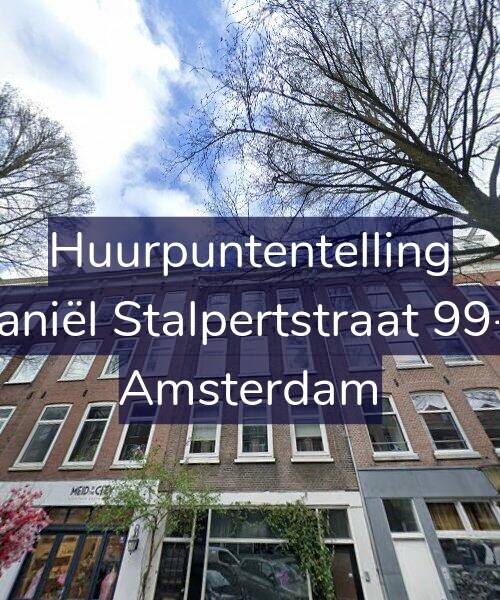 Foto gevel Huurpuntentelling voor Daniël Stalpertstraat 99-3, Amsterdam