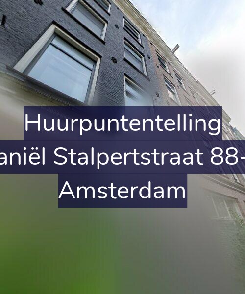 Foto gevel Huurpuntentelling voor Daniël Stalpertstraat 88-H, Amsterdam