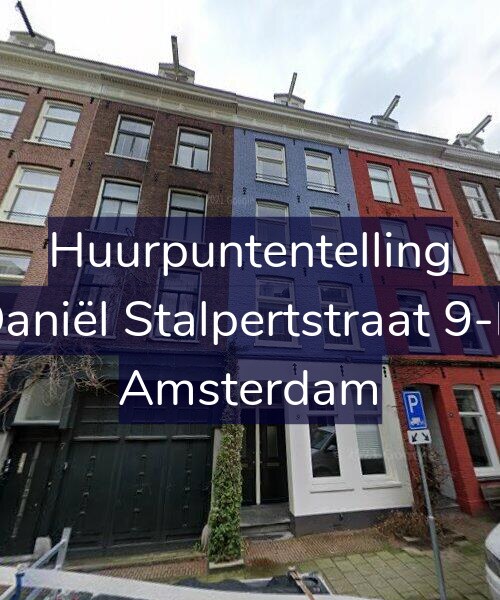 Foto gevel Huurpuntentelling voor Daniël Stalpertstraat 9-H, Amsterdam