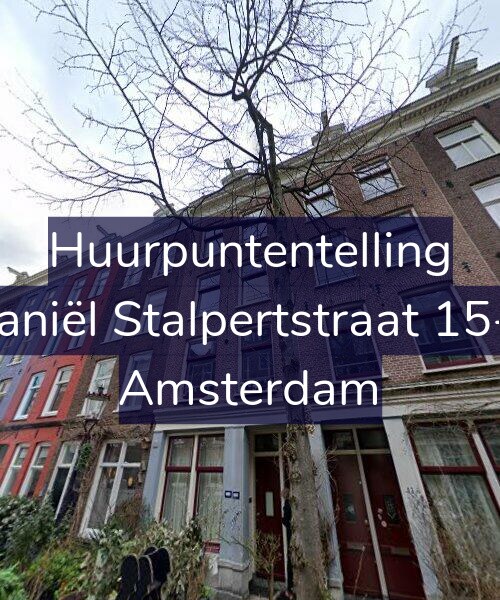 Foto gevel Huurpuntentelling voor Daniël Stalpertstraat 15-1, Amsterdam