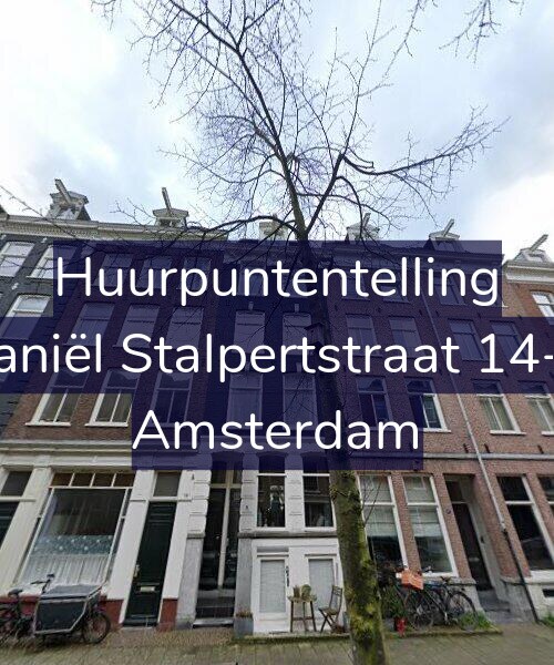 Foto gevel Huurpuntentelling voor Daniël Stalpertstraat 14-H, Amsterdam