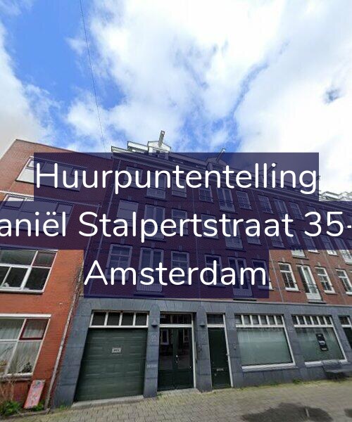 Foto gevel Huurpuntentelling voor Daniël Stalpertstraat 35-B, Amsterdam