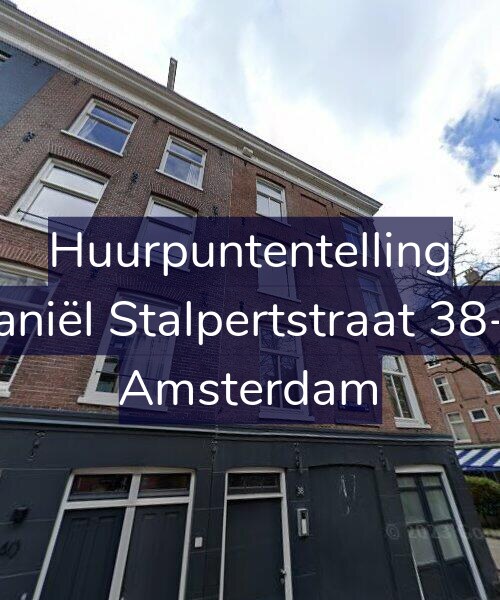 Foto gevel Huurpuntentelling voor Daniël Stalpertstraat 38-H, Amsterdam