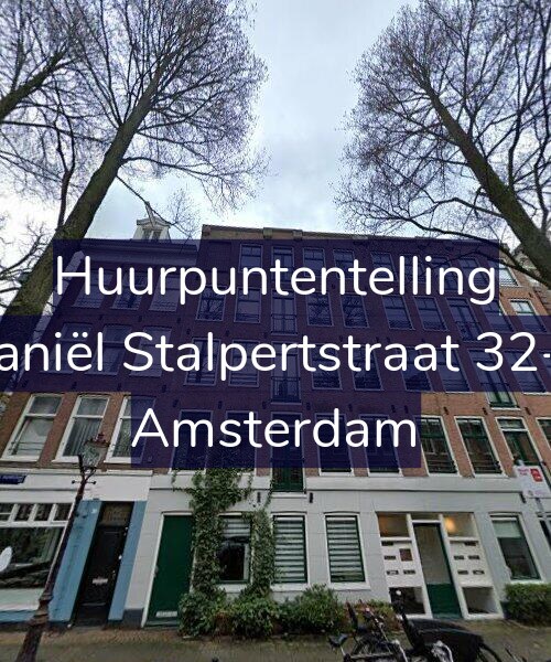 Foto gevel Huurpuntentelling voor Daniël Stalpertstraat 32-B, Amsterdam
