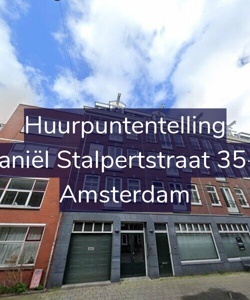 Foto gevel Huurpuntentelling voor Daniël Stalpertstraat 35-F, Amsterdam