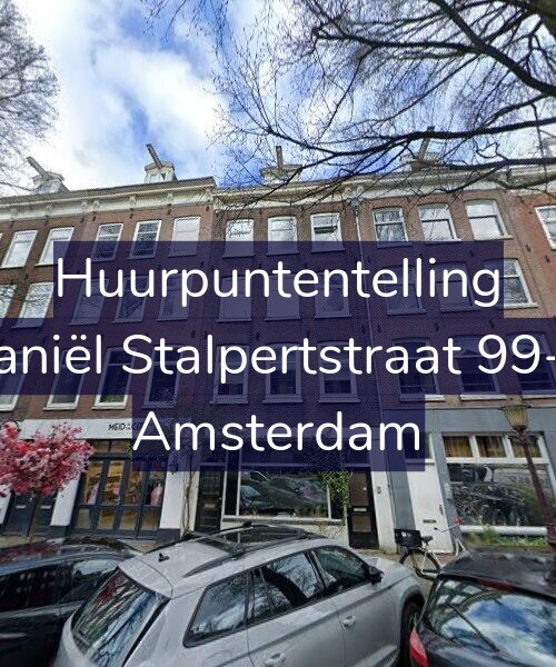 Foto gevel Huurpuntentelling voor Daniël Stalpertstraat 99-H, Amsterdam