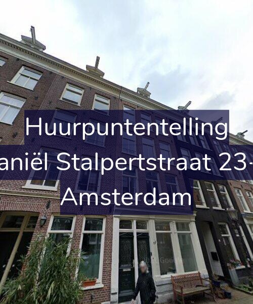 Foto gevel Huurpuntentelling voor Daniël Stalpertstraat 23-B, Amsterdam