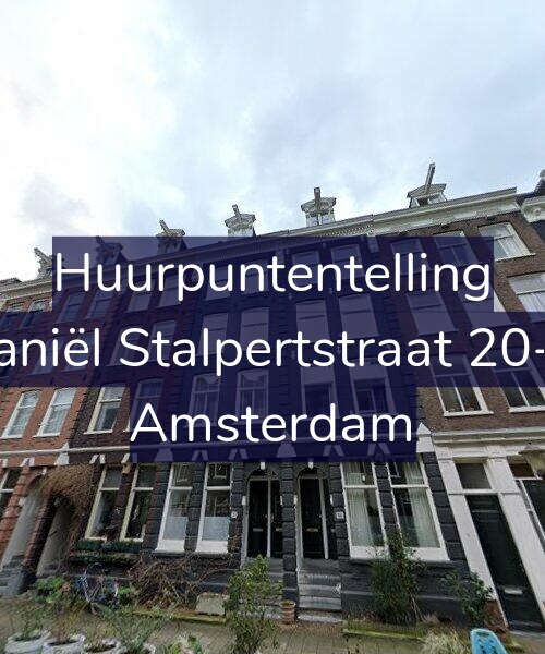 Foto gevel Huurpuntentelling voor Daniël Stalpertstraat 20-H, Amsterdam