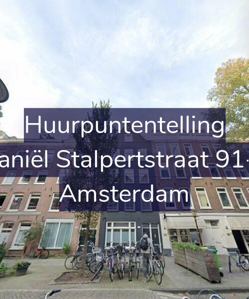 Foto gevel Huurpuntentelling voor Daniël Stalpertstraat 91-4, Amsterdam