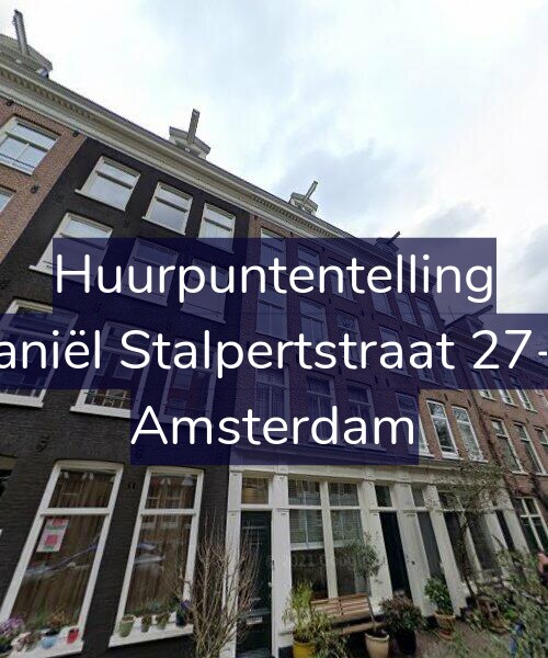 Foto gevel Huurpuntentelling voor Daniël Stalpertstraat 27-H, Amsterdam
