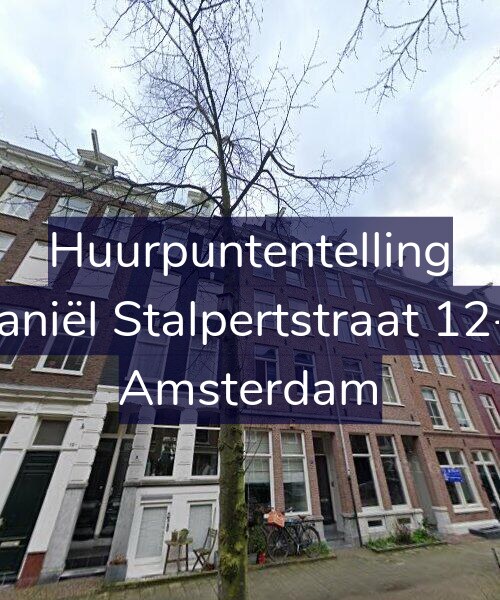 Foto gevel Huurpuntentelling voor Daniël Stalpertstraat 12-3, Amsterdam