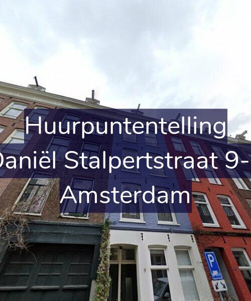 Foto gevel Huurpuntentelling voor Daniël Stalpertstraat 9-2, Amsterdam