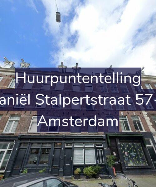 Foto gevel Huurpuntentelling voor Daniël Stalpertstraat 57-3, Amsterdam