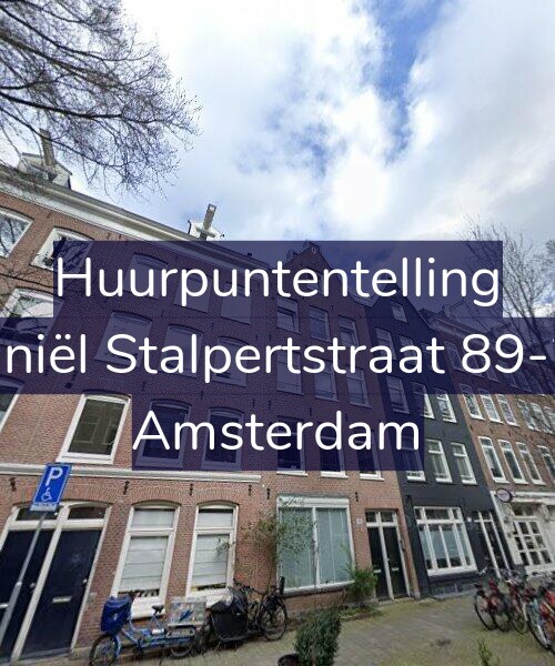 Foto gevel Huurpuntentelling voor Daniël Stalpertstraat 89-2A, Amsterdam