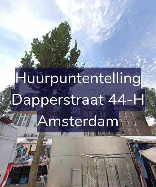 Foto gevel Huurpuntentelling voor Dapperstraat 44-H, Amsterdam