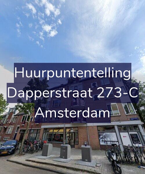 Foto gevel Huurpuntentelling voor Dapperstraat 273-C, Amsterdam