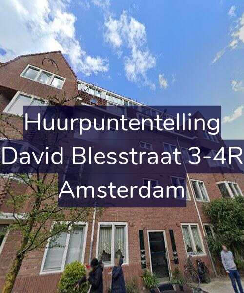Foto gevel Huurpuntentelling voor David Blesstraat 3-4R, Amsterdam
