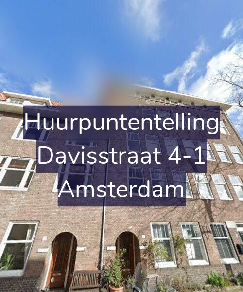 Foto gevel Huurpuntentelling voor Davisstraat 4-1, Amsterdam