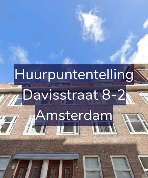 Foto gevel Huurpuntentelling voor Davisstraat 8-2, Amsterdam