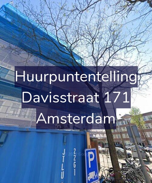 Foto gevel Huurpuntentelling voor Davisstraat 171, Amsterdam