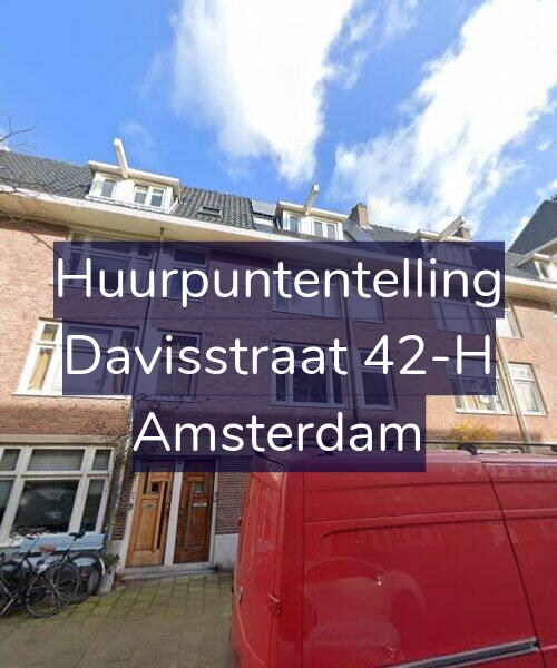 Foto gevel Huurpuntentelling voor Davisstraat 42-H, Amsterdam