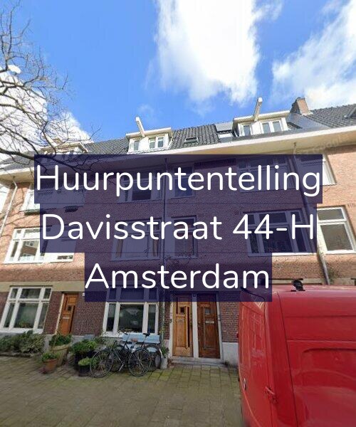 Foto gevel Huurpuntentelling voor Davisstraat 44-H, Amsterdam