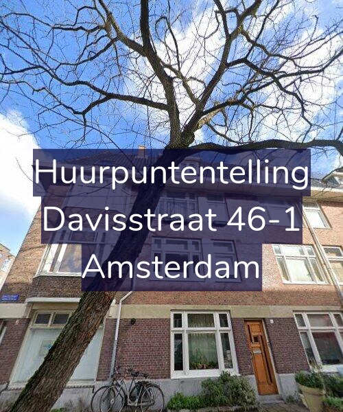 Foto gevel Huurpuntentelling voor Davisstraat 46-1, Amsterdam