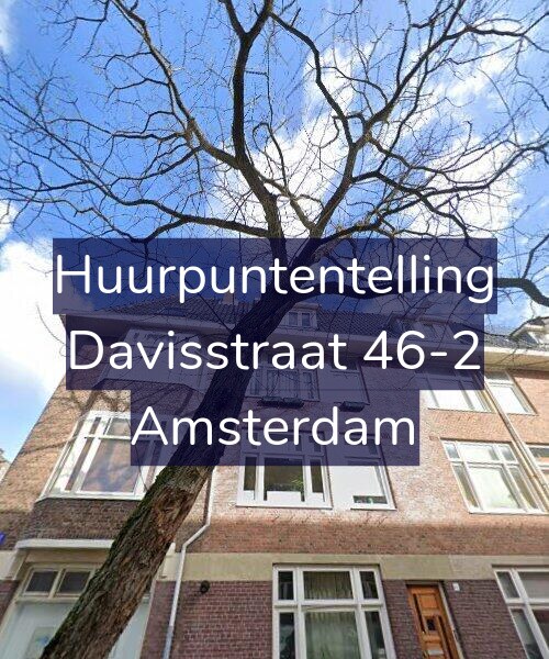 Foto gevel Huurpuntentelling voor Davisstraat 46-2, Amsterdam