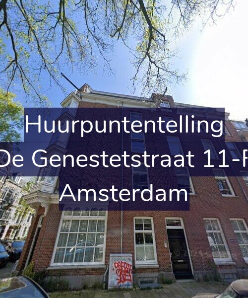 Foto gevel Huurpuntentelling voor De Genestetstraat 11-F, Amsterdam