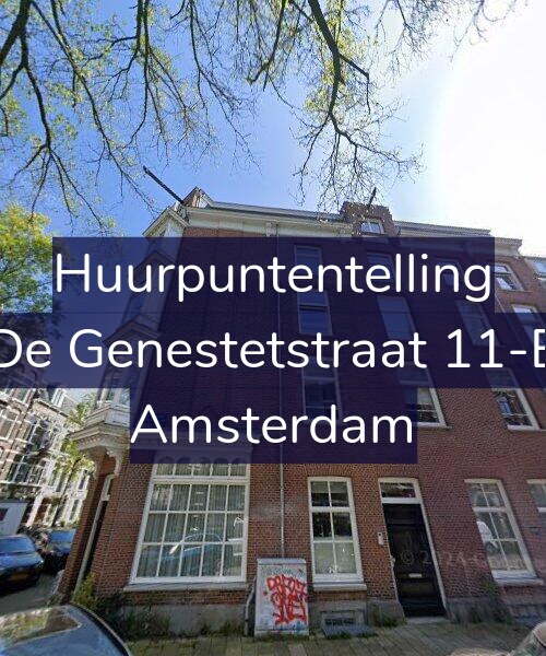Foto gevel Huurpuntentelling voor De Genestetstraat 11-E, Amsterdam