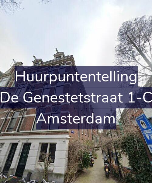 Foto gevel Huurpuntentelling voor De Genestetstraat 1-C, Amsterdam