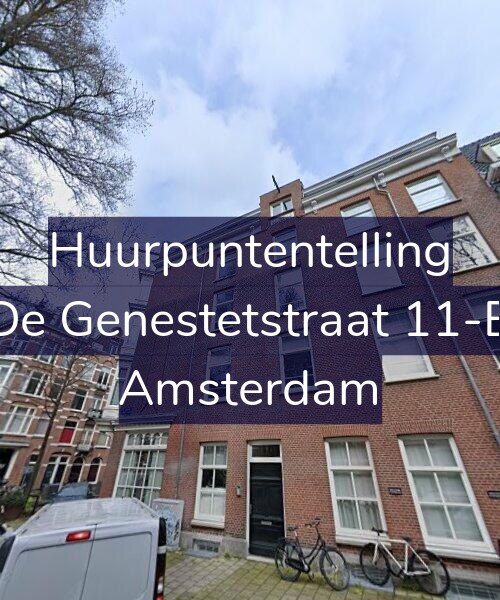 Foto gevel Huurpuntentelling voor De Genestetstraat 11-B, Amsterdam
