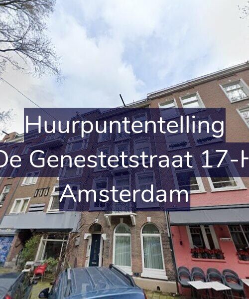Foto gevel Huurpuntentelling voor De Genestetstraat 17-H, Amsterdam