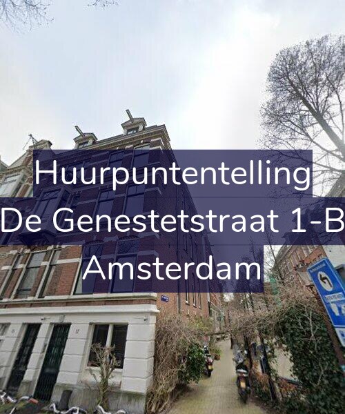 Foto gevel Huurpuntentelling voor De Genestetstraat 1-B, Amsterdam