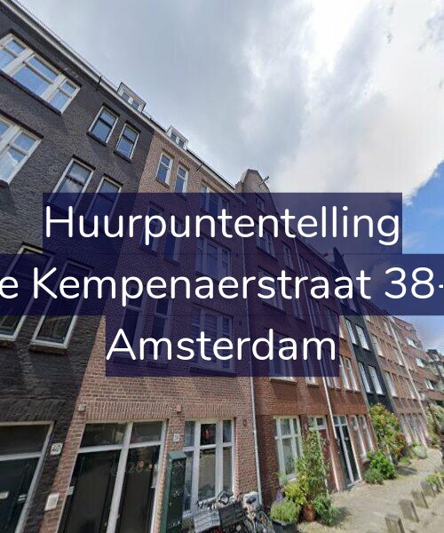Foto gevel Huurpuntentelling voor De Kempenaerstraat 38-1, Amsterdam