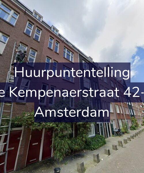 Foto gevel Huurpuntentelling voor De Kempenaerstraat 42-H, Amsterdam