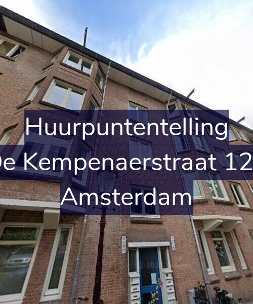 Foto gevel Huurpuntentelling voor De Kempenaerstraat 129, Amsterdam