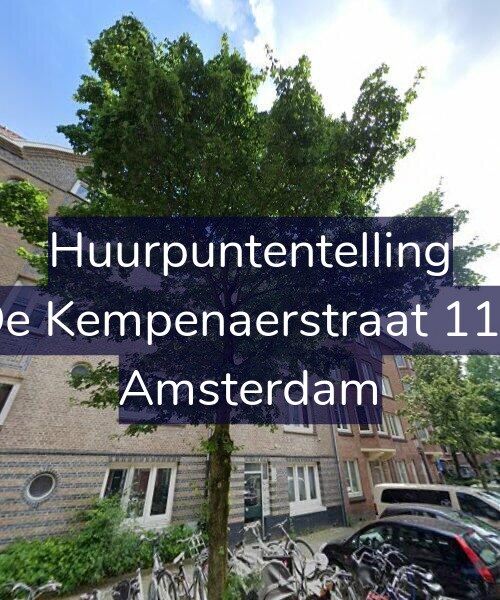 Foto gevel Huurpuntentelling voor De Kempenaerstraat 115, Amsterdam