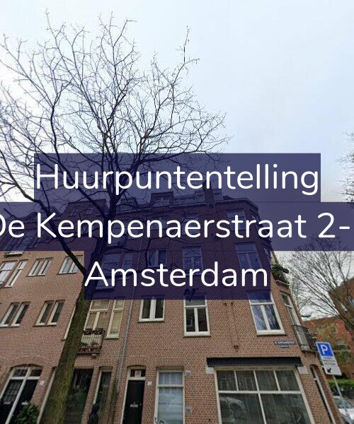 Foto gevel Huurpuntentelling voor De Kempenaerstraat 2-2, Amsterdam