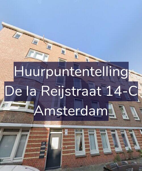 Foto gevel Huurpuntentelling voor De la Reijstraat 14-C, Amsterdam