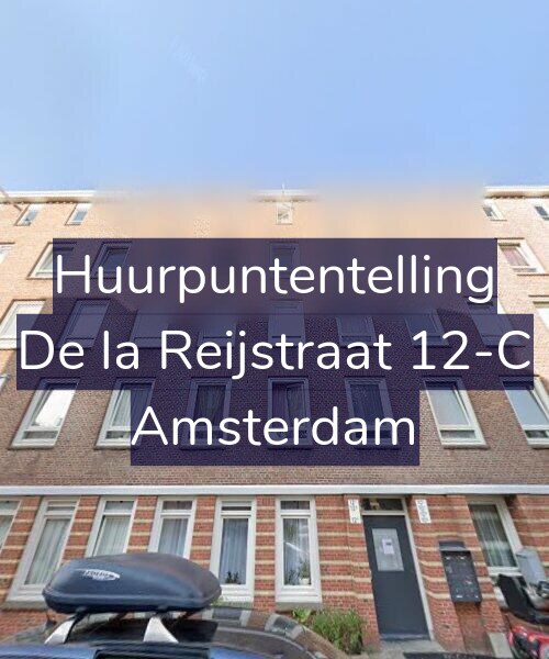 Foto gevel Huurpuntentelling voor De la Reijstraat 12-C, Amsterdam