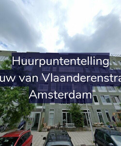 Foto gevel Huurpuntentelling voor De Leeuw van Vlaanderenstraat 6-D, Amsterdam