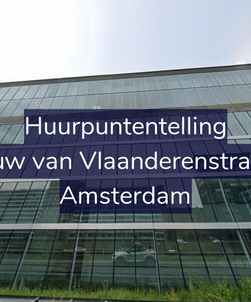 Foto gevel Huurpuntentelling voor De Leeuw van Vlaanderenstraat 32-A, Amsterdam