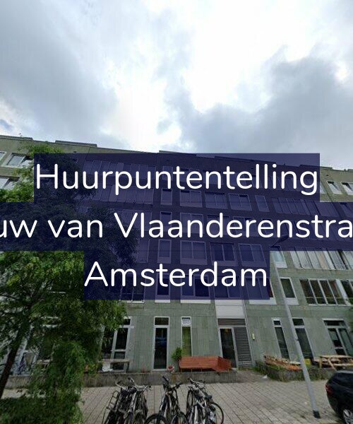 Foto gevel Huurpuntentelling voor De Leeuw van Vlaanderenstraat 12-E, Amsterdam