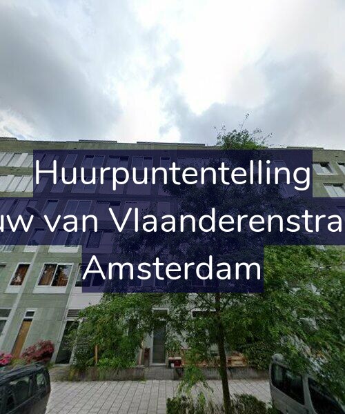 Foto gevel Huurpuntentelling voor De Leeuw van Vlaanderenstraat 22-D, Amsterdam