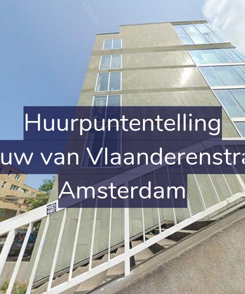 Foto gevel Huurpuntentelling voor De Leeuw van Vlaanderenstraat 2-E, Amsterdam