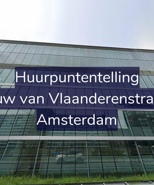 Foto gevel Huurpuntentelling voor De Leeuw van Vlaanderenstraat 28-A, Amsterdam