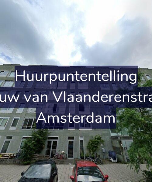 Foto gevel Huurpuntentelling voor De Leeuw van Vlaanderenstraat 8-D, Amsterdam