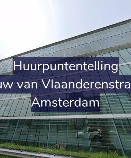 Foto gevel Huurpuntentelling voor De Leeuw van Vlaanderenstraat 22-A, Amsterdam