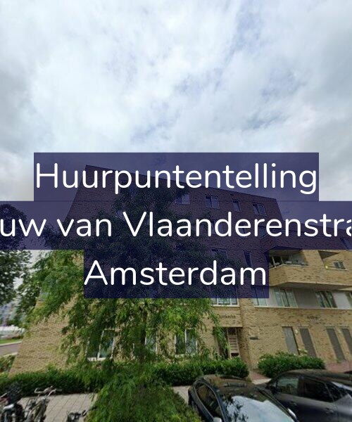 Foto gevel Huurpuntentelling voor De Leeuw van Vlaanderenstraat 5-B, Amsterdam